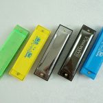 Colour 10 holes Blues Harp Harmonica Model CC10C