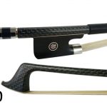Colour Pearl Inlaid Ebony Frog Carbon Fiber Cello Bow