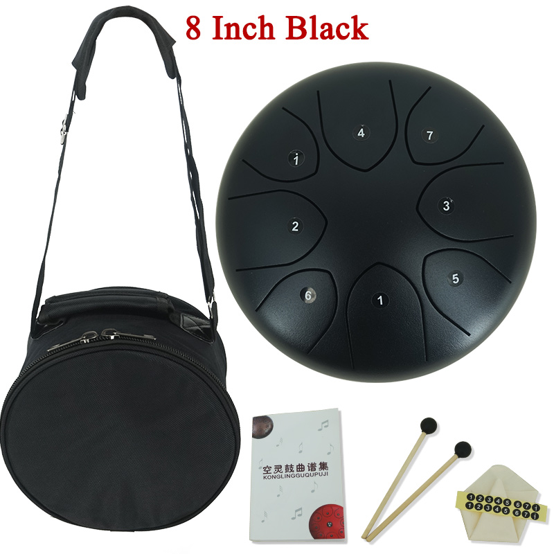 Aiersi 8 Tune 6/8 Inch Steel Tongue Drum - Image 5