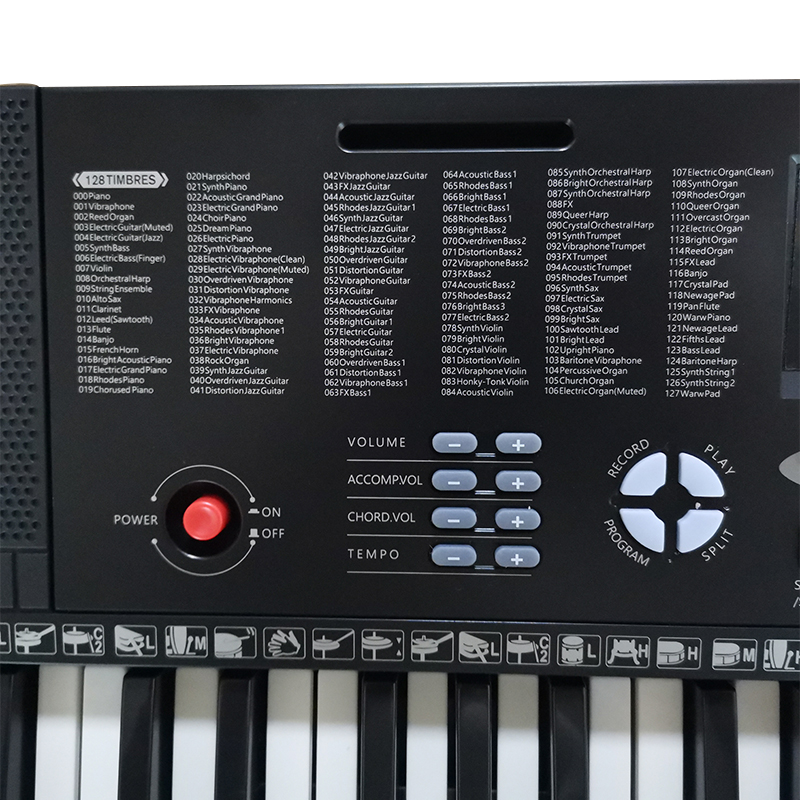 Small Button 61 keys Electronic Organ A1288BP - Image 7