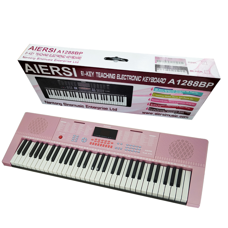 Small Button 61 keys Electronic Organ A1288BP - Image 2