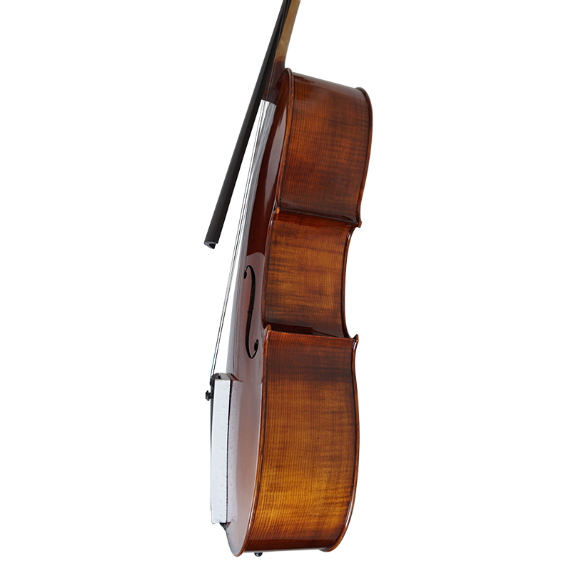 half hand varnished professional cello HC035-13 (8)