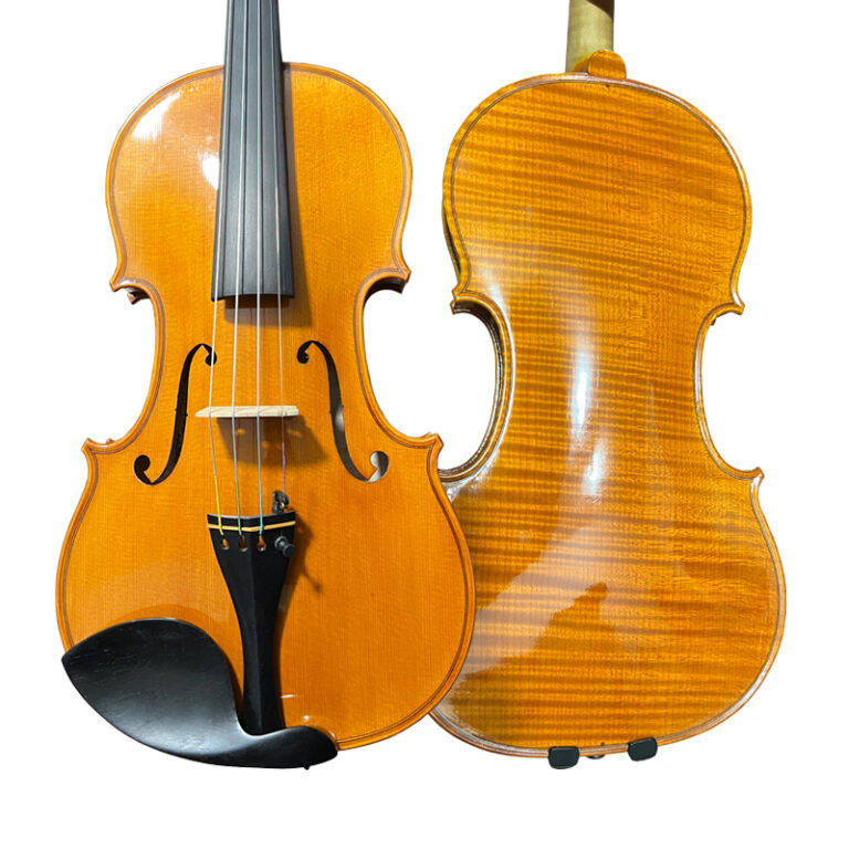 Full Handed Golden Orange Brown Violin HV09G China Violin