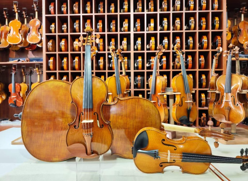 About the Pattern Of Violin Back (Tiger Skin Pattern)