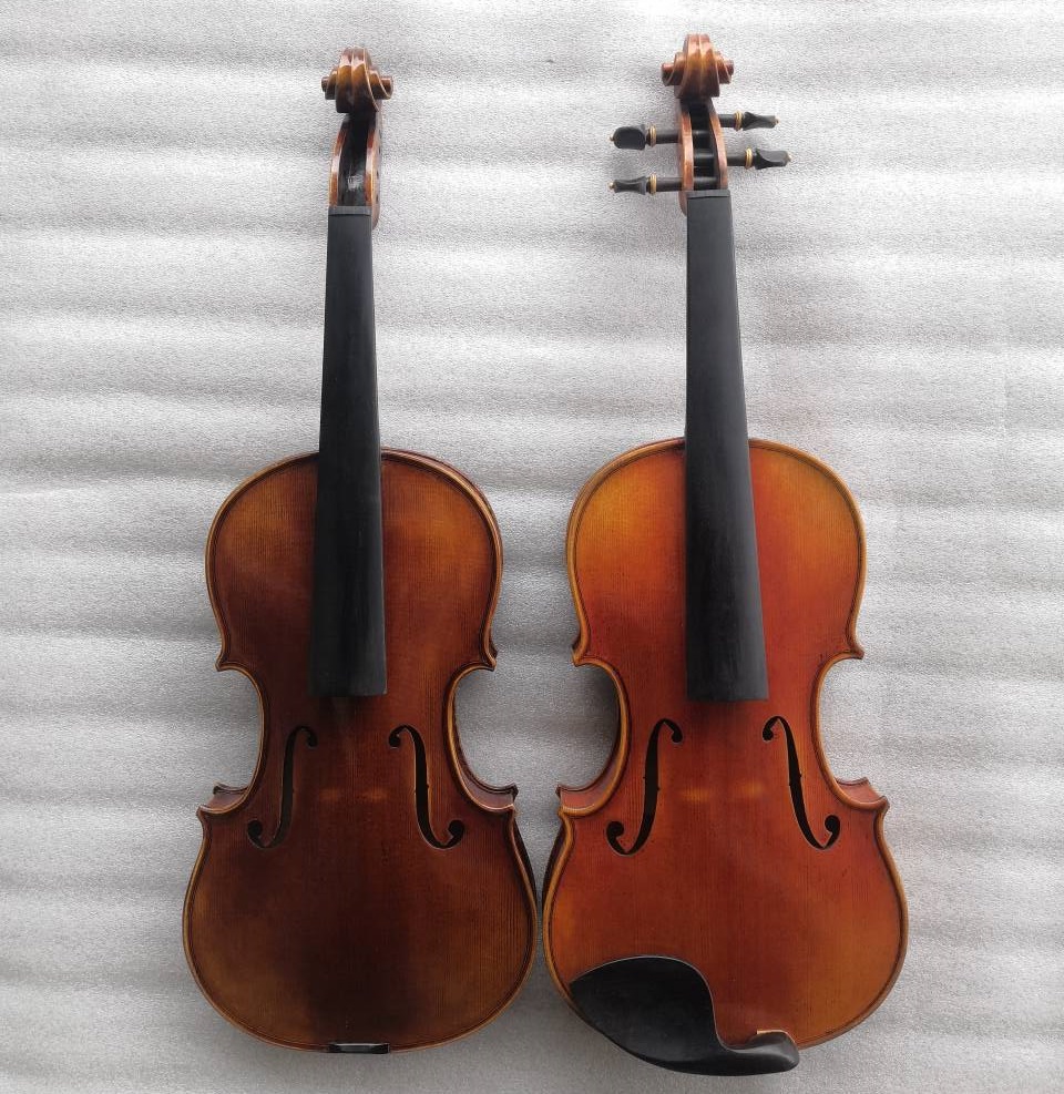 7/ 8 VS 4/4 Size Violin - Custom made China Sinomusik Violin Factory