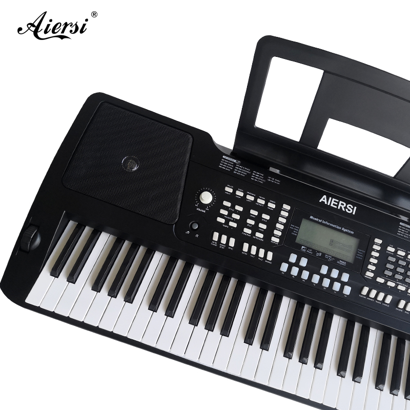 Black 61 Keys Midi Oriental Electronic Organ 6110F - Image 3