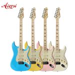 Maple fingerboard Lightning ST Electric Guitar