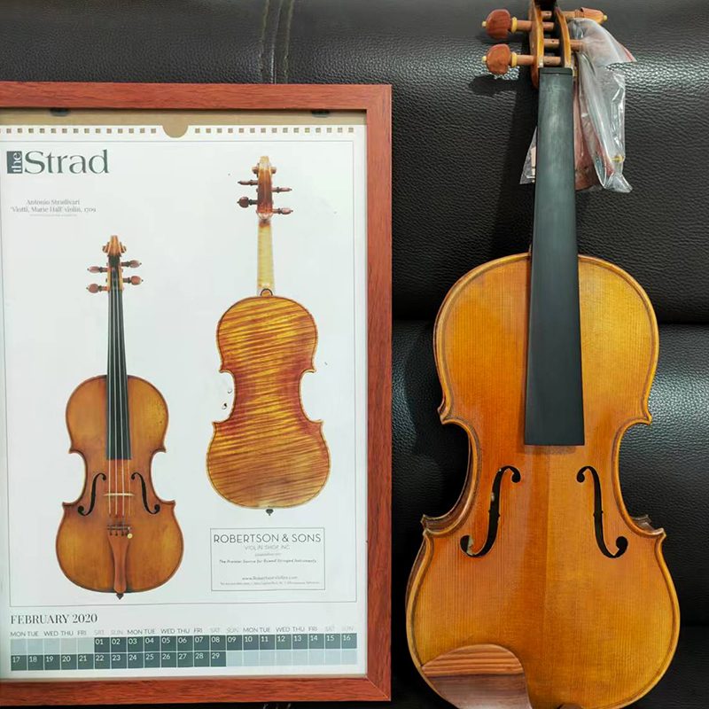 Replica Oil finish Robertson & Sons Violin