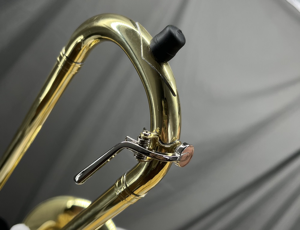 Gold Lacquered BE Tone Alto Trombone - Image 3