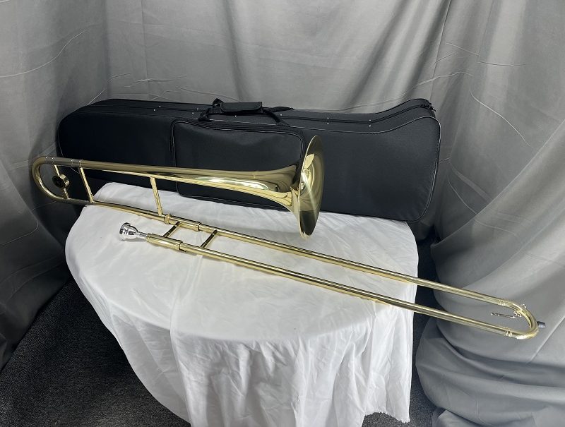 Gold Lacquered BE Tone Alto Trombone