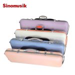 Colour Oblong Violin Hard Case With PC Materials